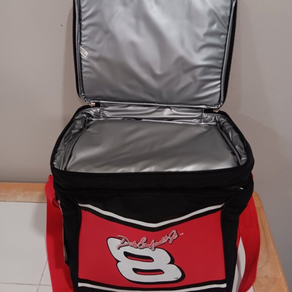 Dale Earnhardt Jr. #8 Nascar Vintage Cooler brand new red & black - Picture 2 of 7